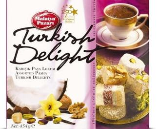 Malatya Pazari Turkish Delight Pasha Mixed 300gr