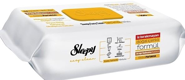 SLEEPY SURFACE WIPES WITH ARABIC SOAP 100 pcs