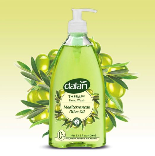 DALAN THERAPY HAND WASH MEDITERRANEAN OLIVE OIL 400ML