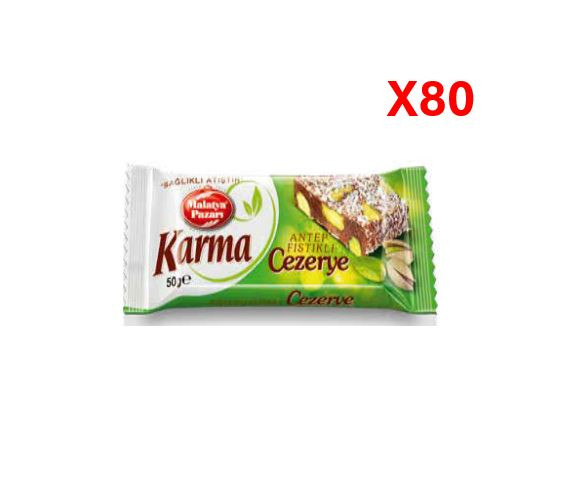 Malatya Pazari Cezerye Pistachio 50gr 4 x 20pcs
