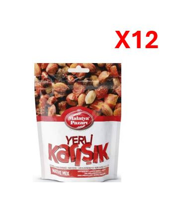 Malatya Pazari Domestic Mixed Nuts 125gr x 12pcs