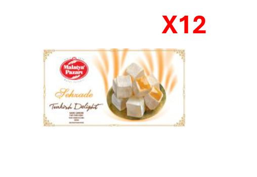 Malatya Pazari Turkish Delight Plain 300gr x 12pcs
