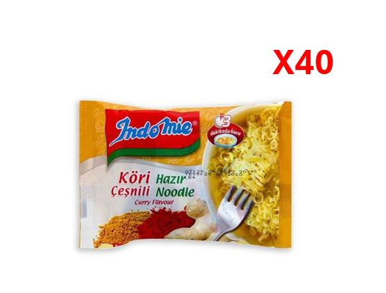 INDOMIE KORY FLAVERED NOODLE 75GR*40