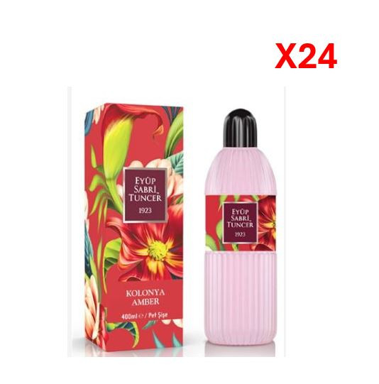 EST COLOGNE PET AMBER 24*400ML