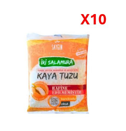 SAYGIN SALAMURA KAYA TUZU 1500 GR*10