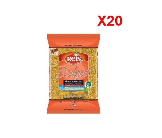 REIS PILAV BULGUR 1KG*20