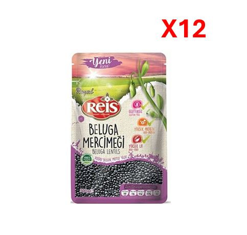 REIS ROYAL BELUGA LENTIL [500Gx12]