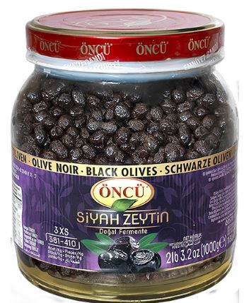 Oncu black olives 3XS 1 KG