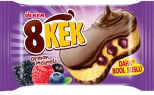 ULKER 8 CAKE WITH FOREST FRUIT 55G