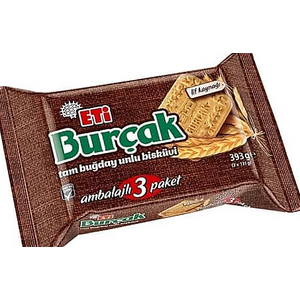ETI BURCAK CLASIC BISCUVIT 3 PACK 393 GR