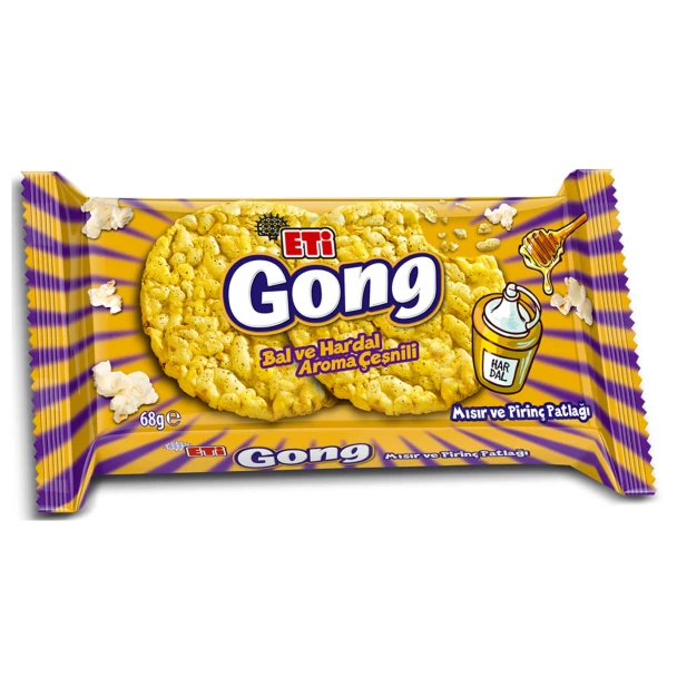 ETİ GONG HONEY & MUSTARD 68G