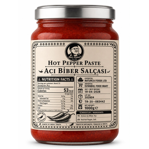 HACIKAMIL HOMEMADE SUNDRIED HOT PEPPER PASTE 1KG