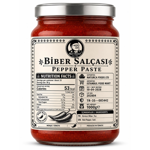 HACIKAMIL HOMEMADE SUNDRIED PEPPER PASTE 1KG