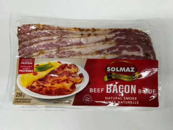 Solmaz Beef Bacon 250g
