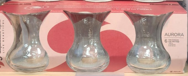Pasabahce Aurora 6 pcs Tea Glasses