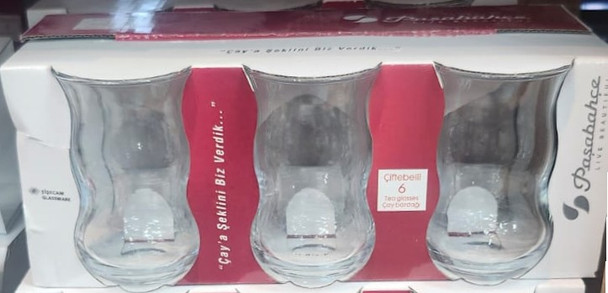 Pasabahce CifteBelli 6 pcs Tea Glasses