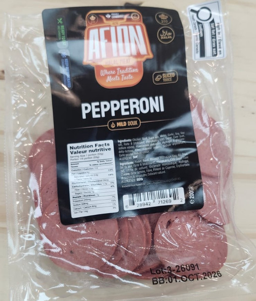 Afion Pepperoni Sliced 200gr
