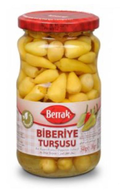 Berrak Hot Pepper Pickles (Biberiye) 370ml