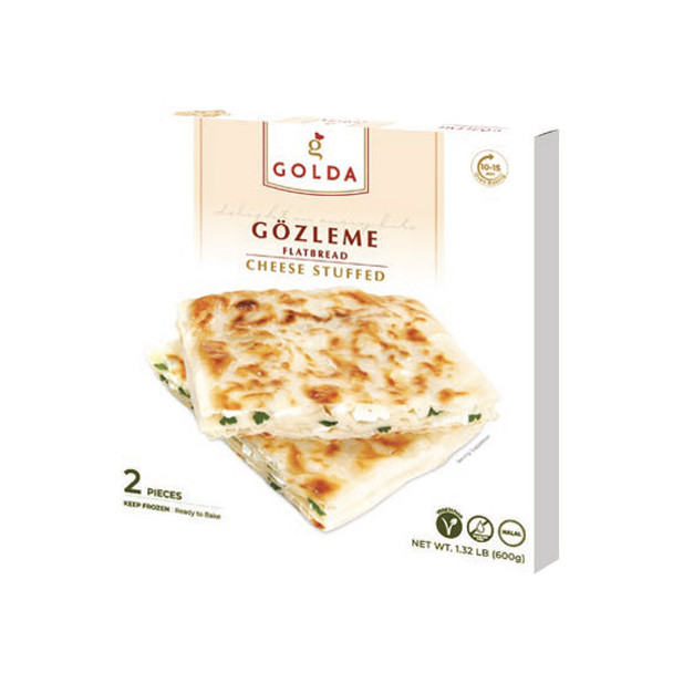 Golda Gozleme - Cheese Stuffed (Frozen) 2 pcs 600gr