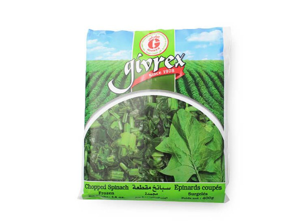 Givrex Chopped Spinach 400g