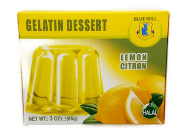 Blue Mill Jelly Powder Gelatin 85g (Lemon)