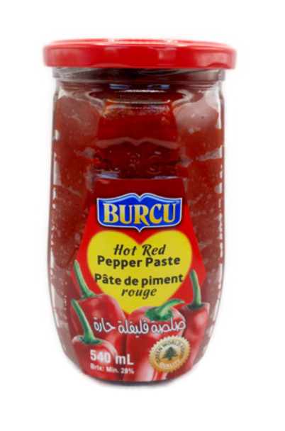 Burcu Hot Pepper Paste 540ml