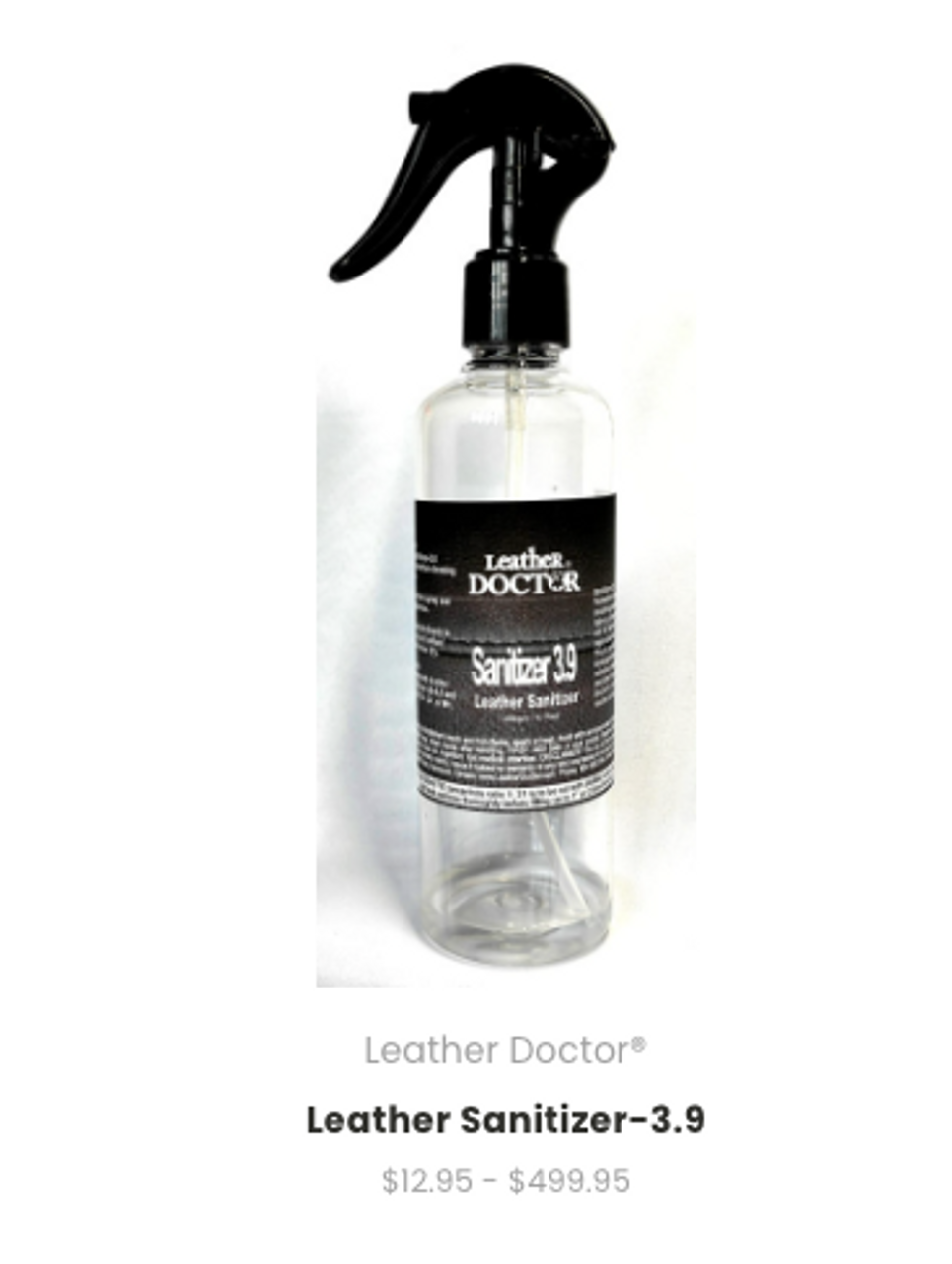 Leather and Suede Sanitizer