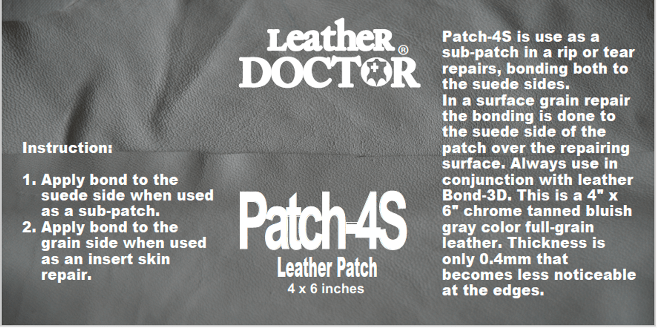 Scratch Doctor Leather Filler - Leather Repair Filler - For repairing holes  in leather %