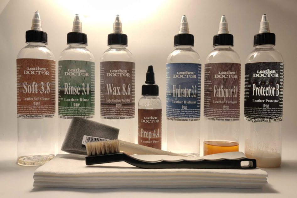 Aniline Wax Pull-Up Leather Care Kit AW3 | Leather Doctor