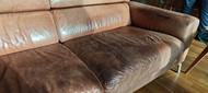 How to Restore Hardened, Darkened Aniline Leather After Improper Cleaning.