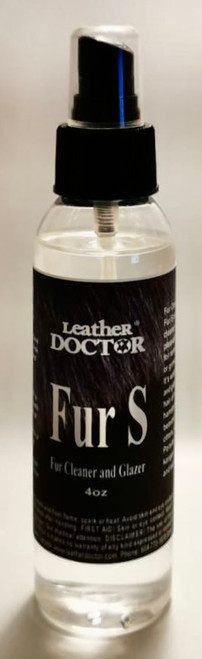 Fur Hair S by Leather Doctor is a safe fur and hair cleaner and conditioner with a pleasant scent for removing dirt, soot, or grime and sheen it. (4oz size)