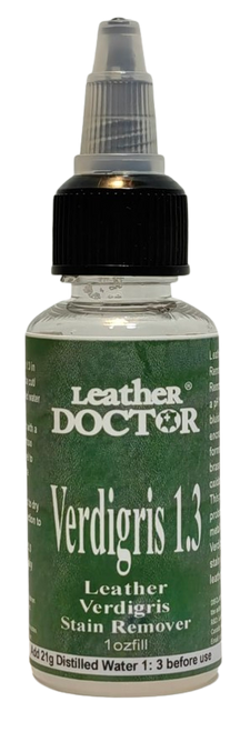 Leather Verdigris Stain Remover 1.3 - 1oz