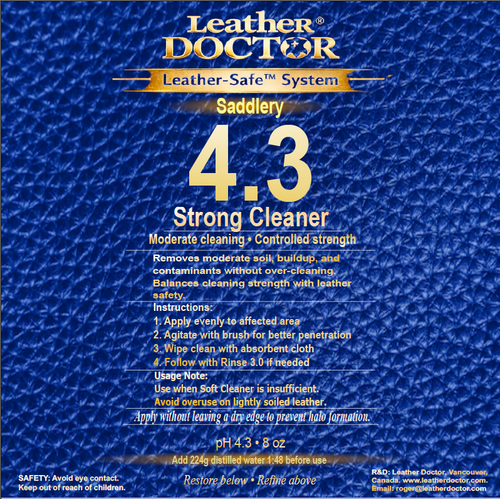 Saddlery Strong Cleaner 4.3 (Strong 4.3)