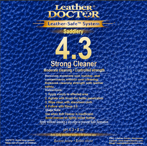 Saddlery Strong Cleaner 4.3 (Strong 4.3)