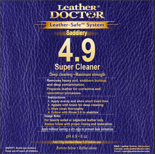 Saddlery Super Cleaner 4.9 (Super 4.9)
