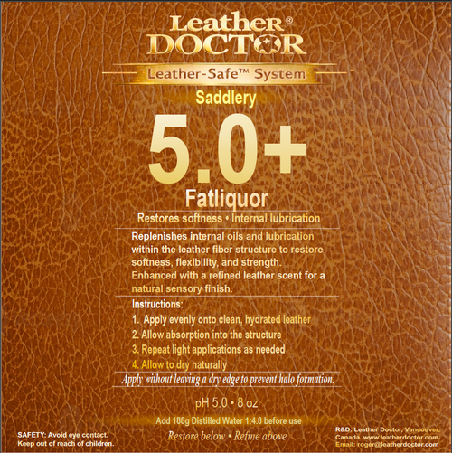 Saddlery Fatliquor 5.0+ (Scent 5.0+)
