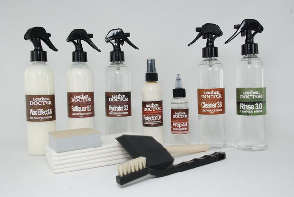 Leather Aniline Wax Pull-up Gum Stain Remover - Kit-Aw3.gs