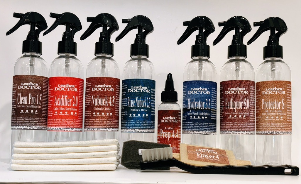 Nubuck Leather pH Damage Repair and Care Kit N7