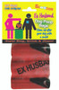 Scoochie EX HUSBAND  3 Pack Poop Bags In Bag and Header