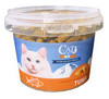 Cat by Scoochie Sensations Tuna Filled Cat Treats 8.8 Ounce Tub