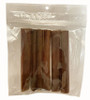 6 Inch CS Deluxe Collagen Sticks 6 Pack in Zip Lock Bag