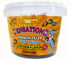 Scoochie Sensations Chicken Filled Cat Treats 8.8 Ounce Tub