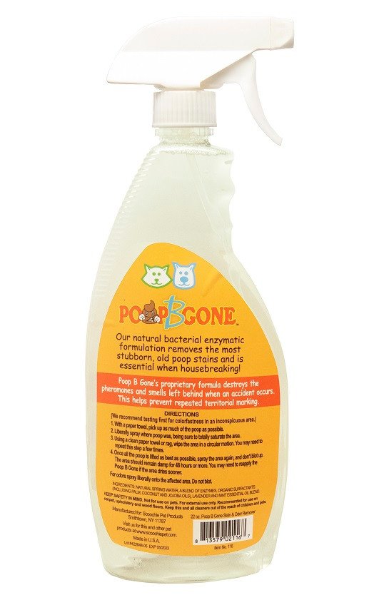 22 Ounce Poop B Gone Stain and Odor Remover