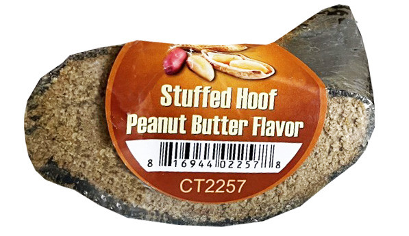 Peanut Butter Stuffed Cow Hoof