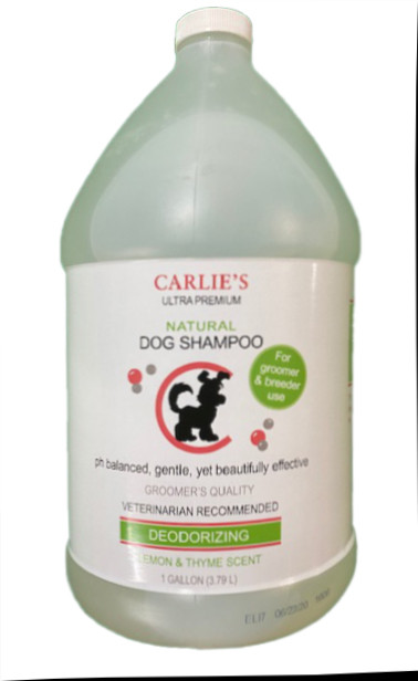 dog shampoo gallon