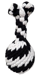 Large Super Scooch Rope Drumstick With Squeaker 8 Inch