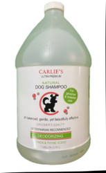 Carlies Ultra Premium Deodorizing Dog Shampoo, Lemon & Thyme Scent For Dogs Gallon Groomer Bottle