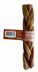 5-6 Inch CS Deluxe Collagen Braid with Cigar Band and UPC