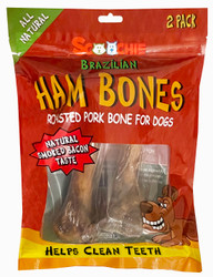 2 Pack Brazilian Ham Bone / Pork Femur in Zip Lock Bag