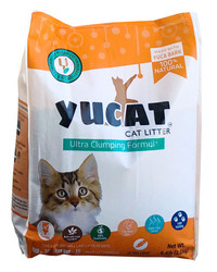 Yucat Ultra Clumping Cat Litter 4.4 Pound Bag